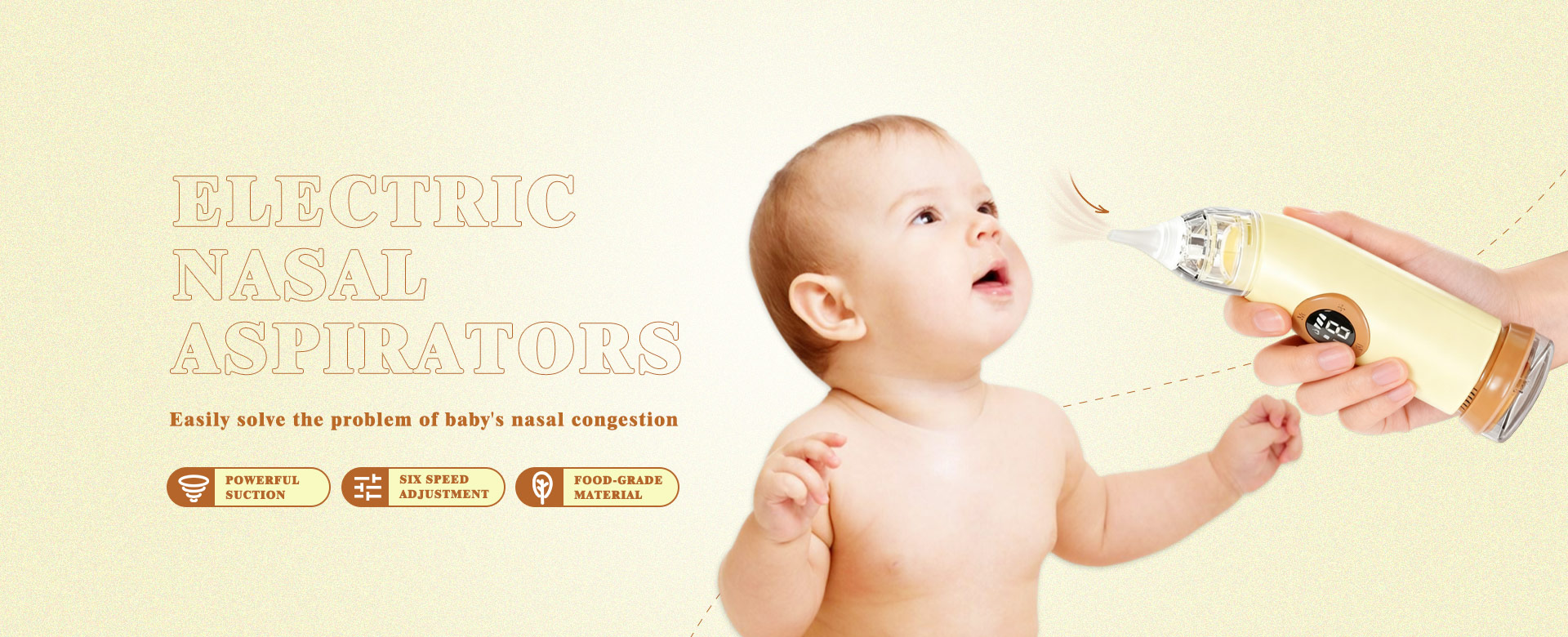 Fábrica de aspiradores nasais elétricos na China