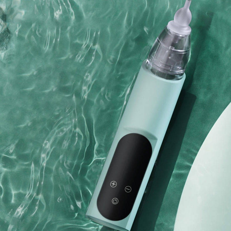 Aspirador nasal com tela sensível ao toque